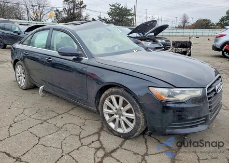 2013 Audi A6 Premium Plus z USA, uszkodzony, nr VIN WAUGFAFCXDN152989
